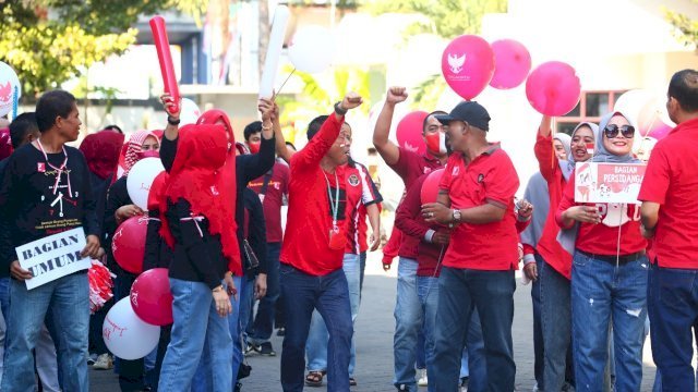 Beragam Aktivitas, DPRD Makassar Tunjukan Kemeriahan dalam Merayakan HUT RI ke-77&nbsp;