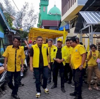Dampingi Rombongan Golkar, Abdul Wahab Tahir Serap Aspirasi Warga Ujung Tanah
