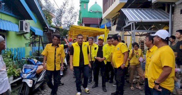 Dampingi Rombongan Golkar, Abdul Wahab Tahir Serap Aspirasi Warga Ujung Tanah