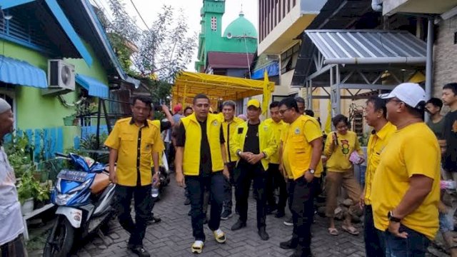 Dampingi Rombongan Golkar, Abdul Wahab Tahir Serap Aspirasi Warga Ujung Tanah