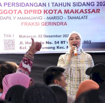 Budi Hastuti Minta Pemerintah Perhatikan Drainase Warga Mariso