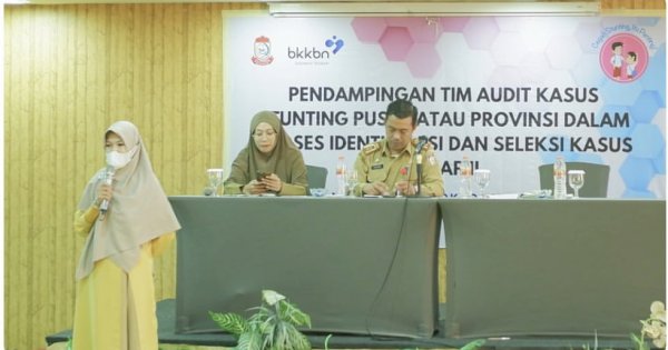 Chaidir Bertemu Garda Terdepan Pendampingan Tim Audit Stunting