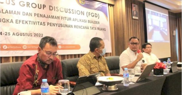 FGD Kementrian ATR/BPN, Fahyuddin Jadi Narasumber Bahas RTR Builder