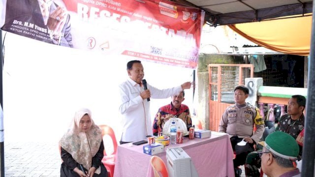 HM Yunus Dengar Keluhan Warga Bontoala dan Tallo Terkait Air Bersih