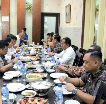 Dampingi Wali Kota Makan Siang Dengan Wamen ATR, Fahyuddin : Makassar Diapresiasi