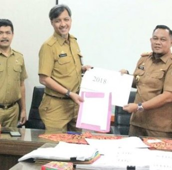 Distaru Serahkan Dokumen Site Plan Tahap I ke Dinas Perumahan