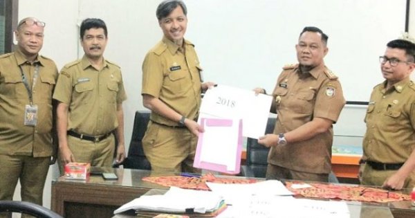 Distaru Serahkan Dokumen Site Plan Tahap I ke Dinas Perumahan