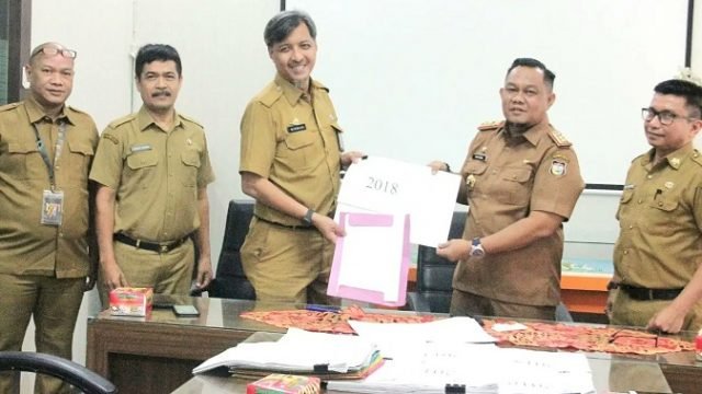 Distaru Serahkan Dokumen Site Plan Tahap I ke Dinas Perumahan