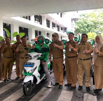 Balitbangda Terus Sosialisasi Sukseskan Ojol Day