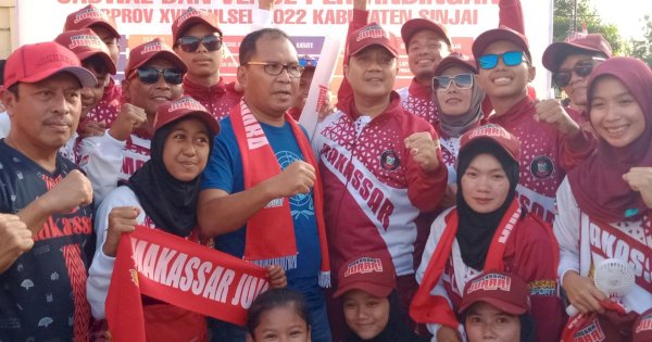 Danny Pomanto Beri Semangat Atlet Porprov, Ketum FPTI Makassar Optimistis Rebut Juara Umum Panjat Tebing