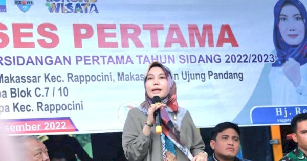 Reses di Lajangiru, Rezki Menerima Keluhan Drainase dan Longwis