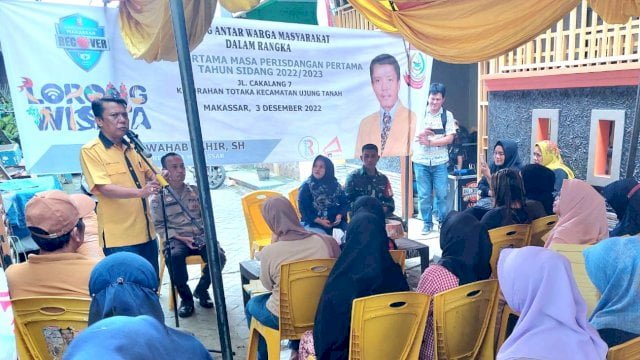 Soal Ancaman Resesi 2023, Wahab Tahir Edukasi Warga Hadapi Kondisi Ekonomi Global