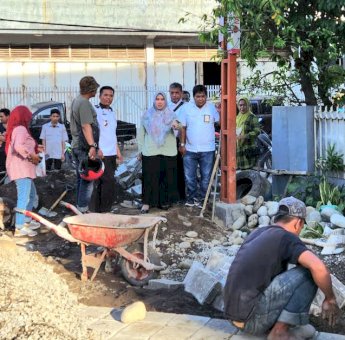 Legislator Makassar Fatma Wahyuddin Kundapil II, Pastikan Pengerjaan Infrastruktur Jalan dan Drainase Berjalan