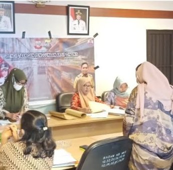 Pegawai Dinas PPKB Ikuti Pelatihan Pengelolaan Arsip Dinamis
