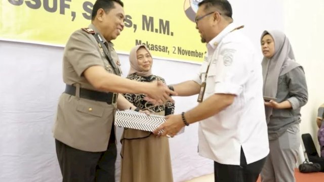Hadiri Pisah Sambut Kapolsek Rappocini, Syahruddin Ucap Terima Kasih