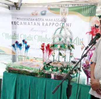 Meriahnya Peringatan Maulid Nabi Muhammad SAW di Kecamatan Rappocini
