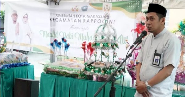 Meriahnya Peringatan Maulid Nabi Muhammad SAW di Kecamatan Rappocini