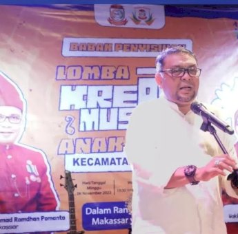 Kecamatan Rappocini Gelar Lomba Kreasi Musik Anak Lorong