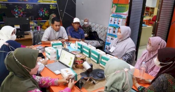 Percepat Penurunan Stunting, Sekcam Rappocini Terima Kunjungan Dinkes Sulsel
