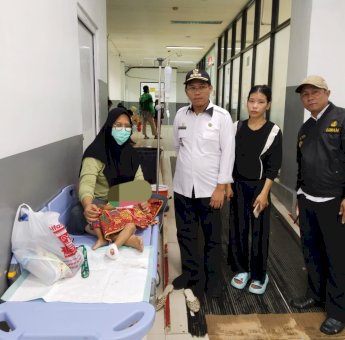 Balita Usia Dua Tahun, Korban Selamat Pohon Tumbang di Makassar Jalani Perawatan Intensif di RSUD Daya