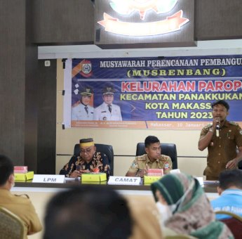 Musrenbang Kelurahan Paropo, Warga Usul Perbaikan Infrastruktur Hingga Peningkatan Layanan Kesehatan