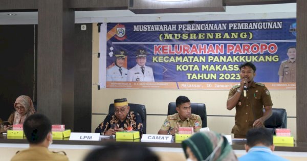Musrenbang Kelurahan Paropo, Warga Usul Perbaikan Infrastruktur Hingga Peningkatan Layanan Kesehatan