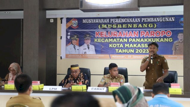 Musrenbang Kelurahan Paropo, Warga Usul Perbaikan Infrastruktur Hingga Peningkatan Layanan Kesehatan