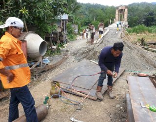 Pembangunan Jembatan Pituriase Sidrap Ditarget Rampung Januari 2023