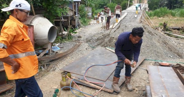 Pembangunan Jembatan Pituriase Sidrap Ditarget Rampung Januari 2023