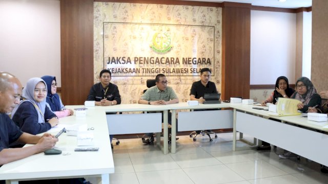 Dispora Makassar bersama dengan Kejati Sulsel membahas pendampingan proyek Macca 