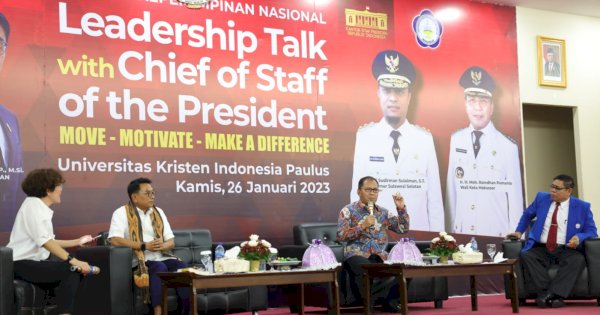 Danny Pomanto Jadi Pembicara Bersama KSP Moeldoko, Sebut Pemimpin Harus Berani dan Mendengar