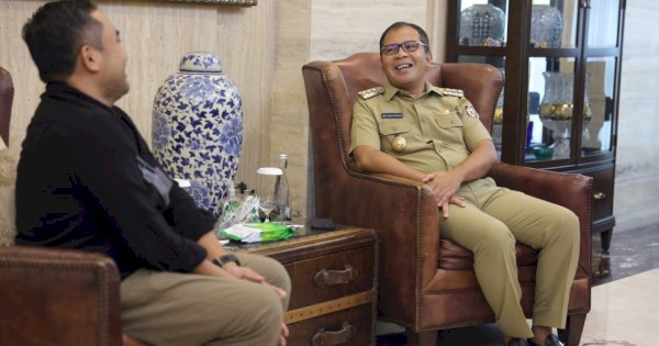 Densus 88 Sulsel Temui Danny Pomanto, Bahas Keamanan Kota Makassar