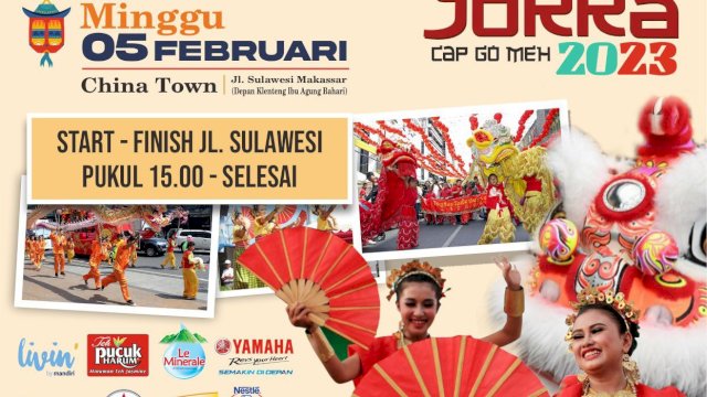 2 Ribu Pelajar SD Ramaikan Karnaval Budaya Cap Go Meh 2023