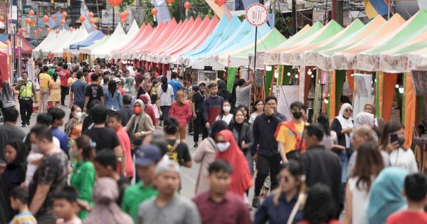 Ratusan UMKM Ramaikan Jappa Jokka Cap Go Meh 2023