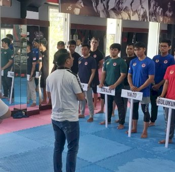 Atlet Kick Boxing Sulsel Jalani TC Jelang Persiapan Pra-PON di Solo