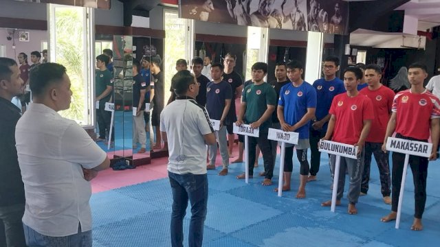 Atlet Kick Boxing Sulsel Jalani TC Jelang Persiapan Pra-PON di Solo