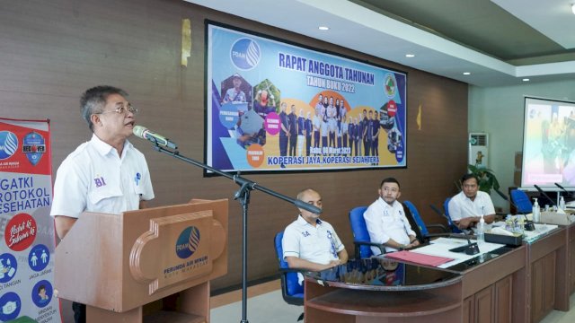 Gelar RAT, Dirut PDAM MAKASSAR Apresiasi Kopkar Tirta Sejahtera