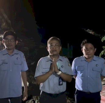 Pastikan Rampung, Beni Iskandar Turun Mengecek Pengerjaan Pipa Bocor di Gowa