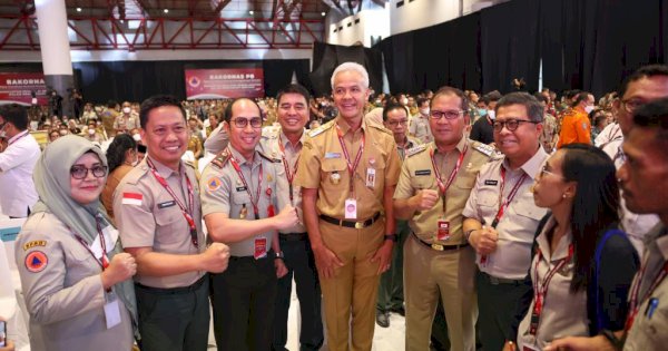 Dihadiri Presiden Joko Widodo, Danny Pomanto Ikuti Rakornas Penanggulangan Bencana 2023