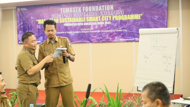 Ikuti Workshop Capacity Building Temasek Foundation SCE, ASN Pemkot Makassar Siap Sharing Ilmu