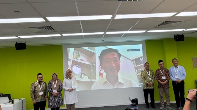 Danny Pomanto Paparkan Makassar Recover di Hadapan Menkes Singapura