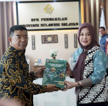 Serahkan LKPD TA 2022 ke BPK, Fatmawati Rusdi Optimistis Makassar Raih WTP