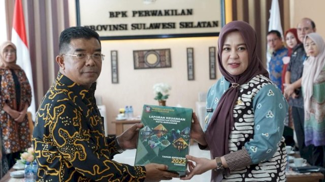 Serahkan LKPD TA 2022 ke BPK, Fatmawati Rusdi Optimistis Makassar Raih WTP