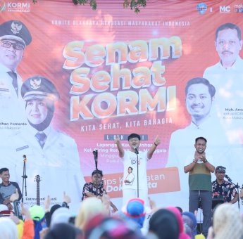 Senam Sehat KORMI di Manggala, dr Udin Berbagi Tips Kesehatan Dokter Kita
