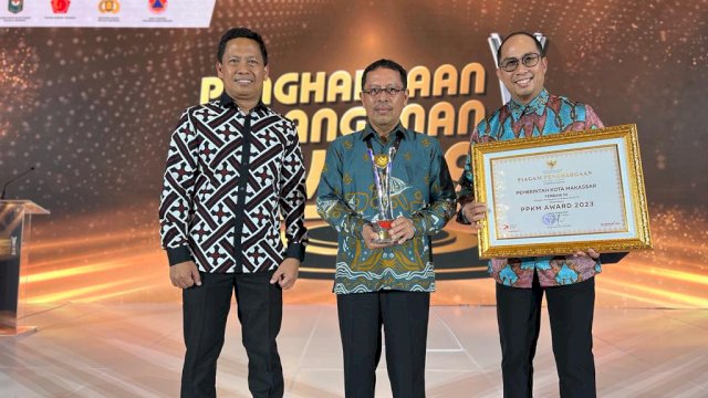 Pemkot Makassar Raih PPKM Award 2023 Bukti Keberhasilan Program Makassar Recover