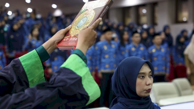 Danny Pomanto Tekankan Akhlak, Loyalitas dan Inovatif ke 220 PNS Baru