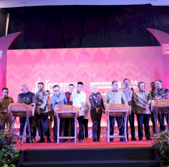 Danny Pomanto dan Bima Arya Launching Indonesia City Expo ke-XIX