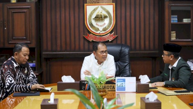 Pererat Silaturahmi, Danny Pomanto Terima Audiensi Dua Ormas di Awal Ramadan 1444 Hijriah