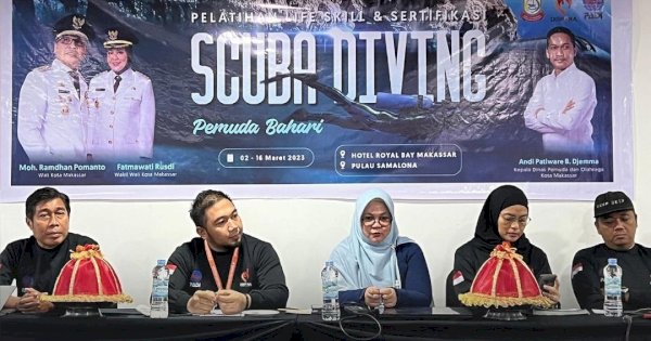 Dispora Beri Pelatihan Life Skill Scuba Diving, Dorong Pemuda Bahari Jadi Tour Guide Selam