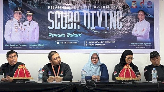 Dispora Beri Pelatihan Life Skill Scuba Diving, Dorong Pemuda Bahari Jadi Tour Guide Selam